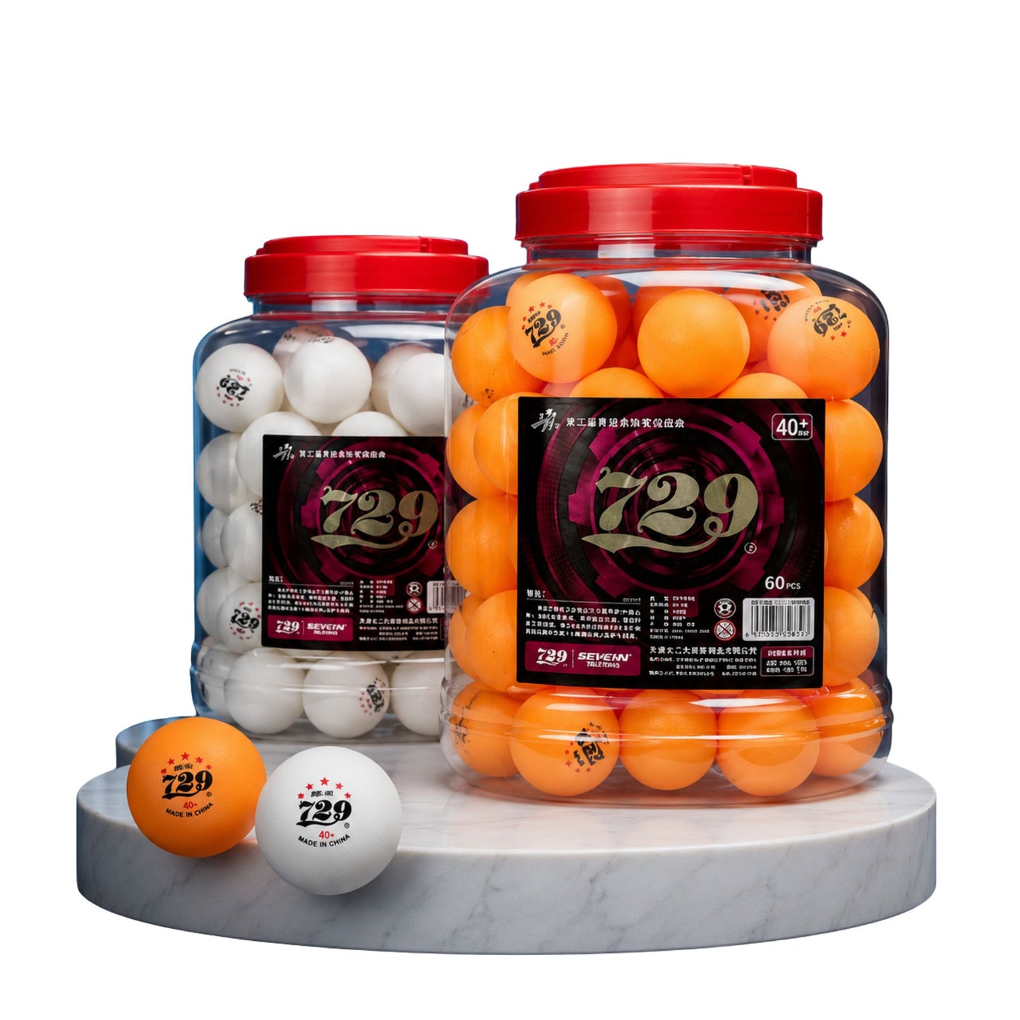Pelotas de Pin Pon (24uds)