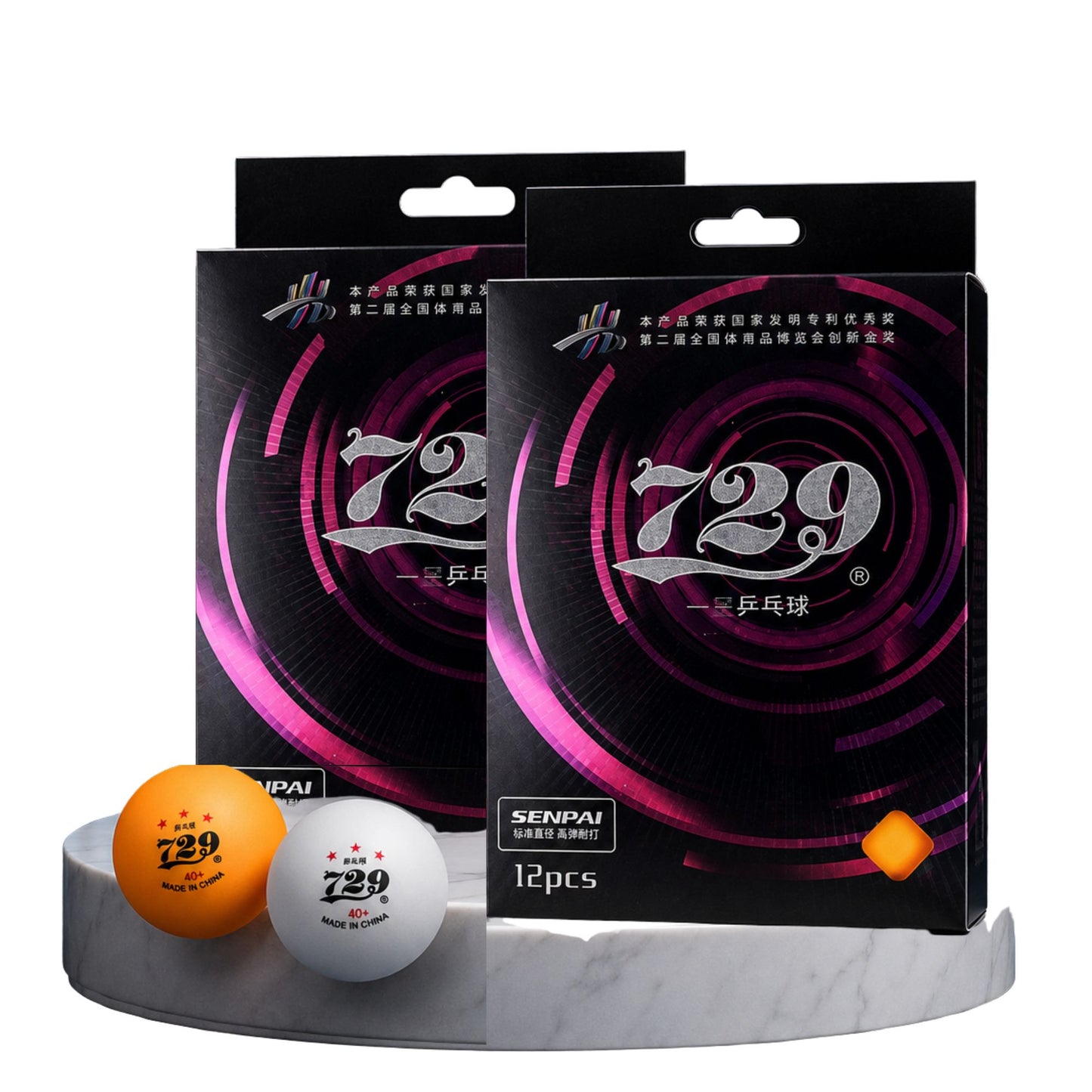 Pelotas de Pin Pon (12uds)
