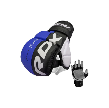 GUANTES PARA MMA RDX - Azul & Negro